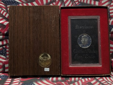 1972-S Proof 40% Silver Ike Dollar In OGP