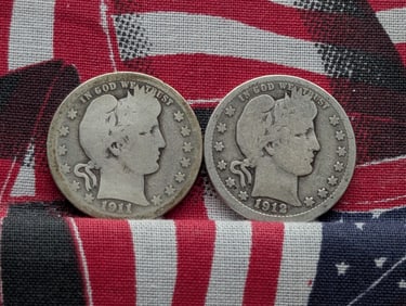 1911 & 1912 Barber Quarters