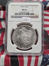 1879-S Morgan Dollar NGC MS65