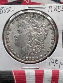 1882 Morgan Dollar