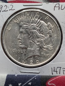 1922 Peace Dollar