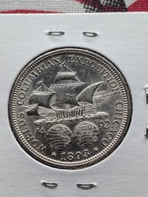 1893 Columbian Exposition Commemorative Half Dollar