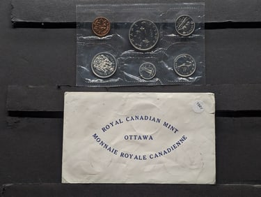 1972 Royal Canadian Mint Set In OGP