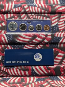1967 U.S. Special Mint Set In OGP -Includes 40% Silver Kennedy Half Dollar