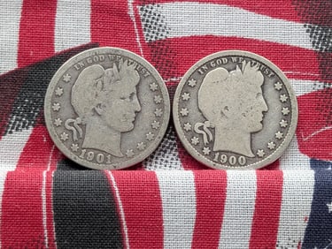 1900 & 1901 Barber Quarters