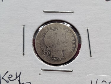 1895-S Barber Dime - Key Date