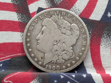 1900-S Morgan Dollar. Tough Date. Very original (not cleaned).