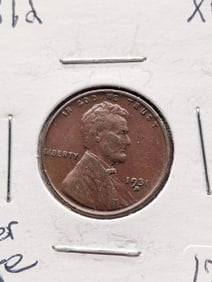 1931-D Lincoln Wheat Cent - Semi Key Date