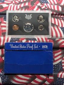 1970-S U.S. Proof Set In OGP - Includes 40% Silver Kennedy Half Dollar