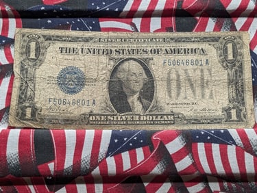 1928 $1 Silver Certificate Funny Back