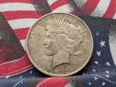 1922-D Peace Dollar