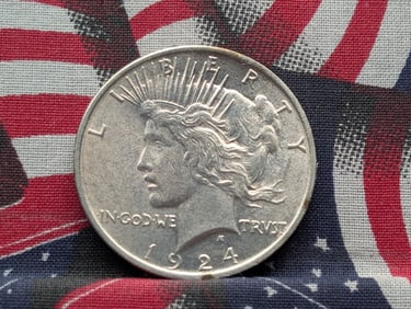 1924 Peace Dollar