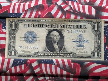 1923 $1 Silver Certificate Horse Blanket