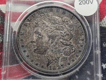 1887 Morgan Dollar