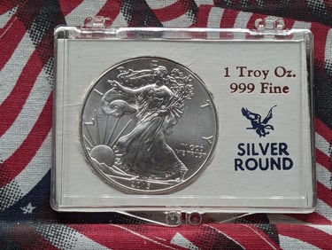 2015 American Silver Eagle, One Troy Ounce .999 Fine Silver