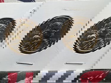 2000 P&D Sacagawea One Dollars