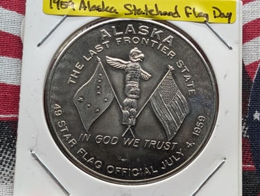 1959 Alaska Flag Day Dollar HK527, "So-Called Dollar"