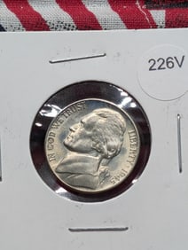 1945-D Jefferson Nickel - 35% Silver