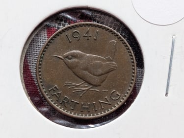 1941 Great Britain Farthing