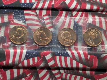 2011 First Spouse Bronze Medal Set, Four Coins, No Envelope