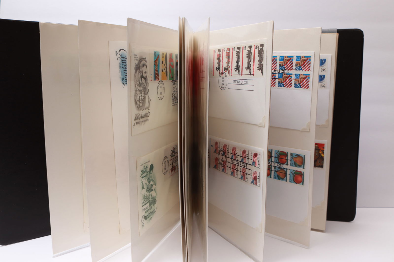 Binder of U.S. First Day Covers, 1980s–1990s, Topical Collection