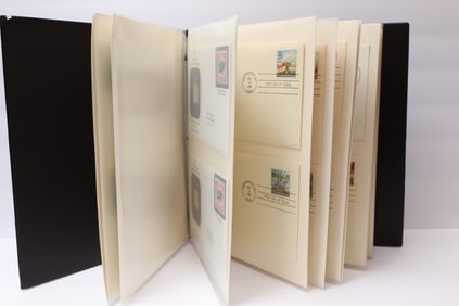 22kt Gold Replica Stamp Collection with First Day Covers