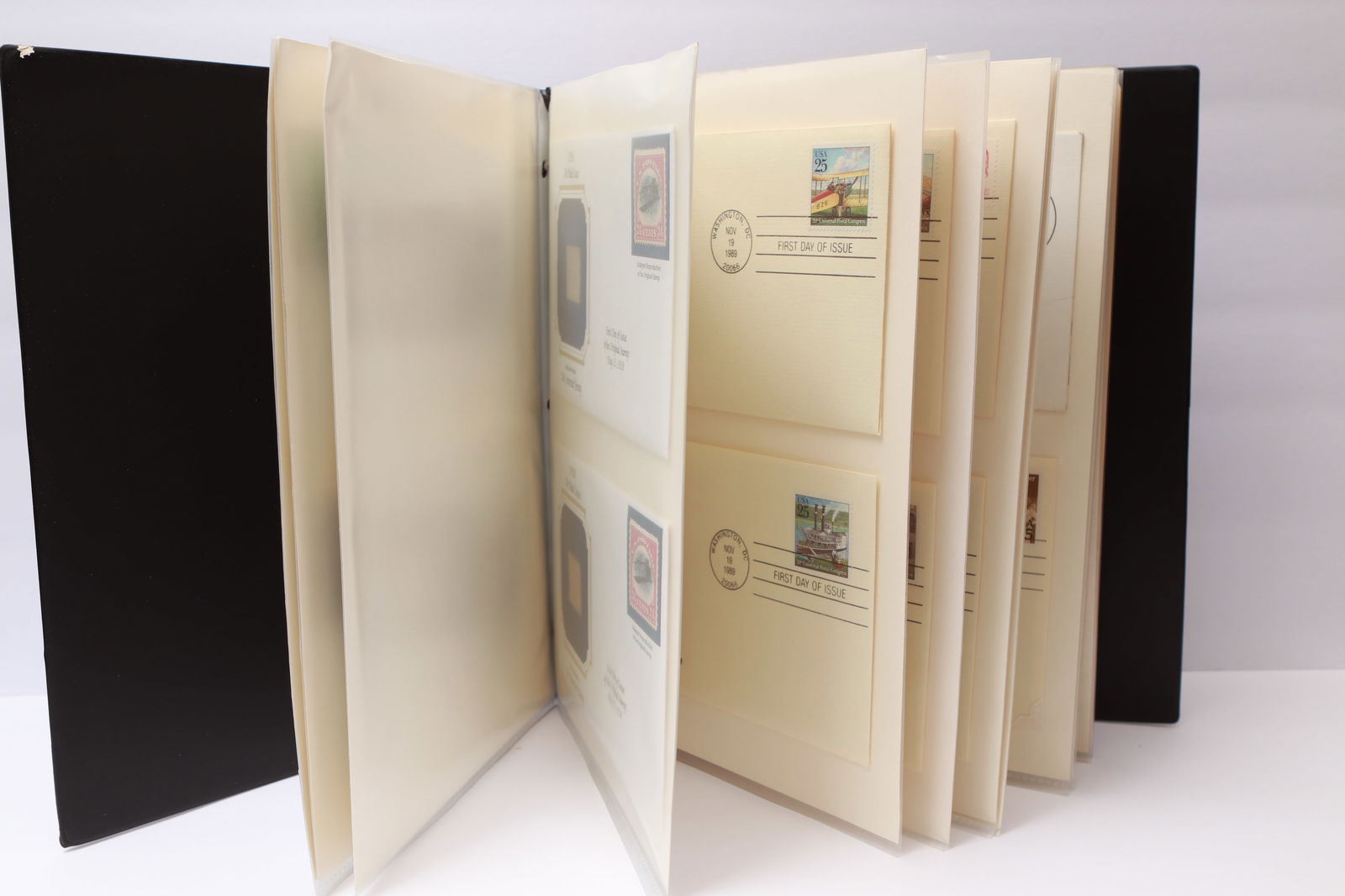 22kt Gold Replica Stamp Collection with First Day Covers (1 of 8)