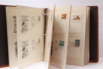 Binder of U.S. First Day Covers, 1960s–1970s