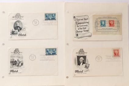 U.S. Pony Express Centennial and 1947 Philatelic Exhibition Covers Collection (12 items)