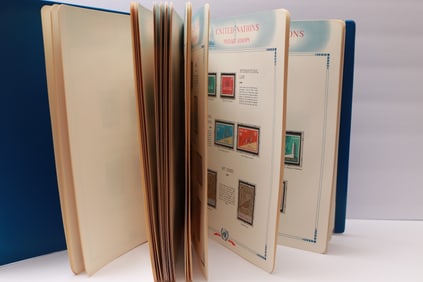 White Ace United Nations Stamp Album