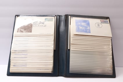 Charles Lindbergh Commemorative Covers Collection in Album