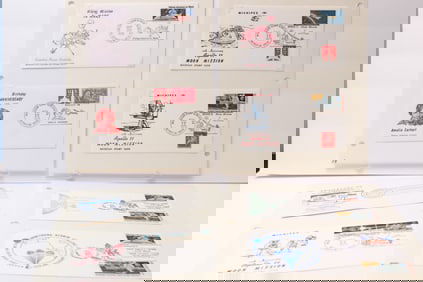 U.S. Space Exploration Commemorative Covers – Apollo 11 10th Anniversary, Skylab, Viking Mars,