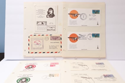 Charles A. Lindbergh Commemorative Covers – 75th Birth Anniversary and 50th Transatlantic Flight
