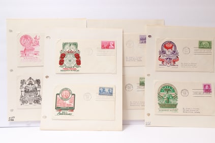 U.S. First Day of Issue Covers from 1948–1951