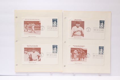 Babe Ruth commemorative First Day Covers (1983)