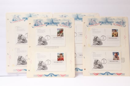 Legends of the West First Day Covers, Set 1 (1994)