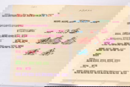 U.S. Coil and Airmail Issues, 1910s–1950s