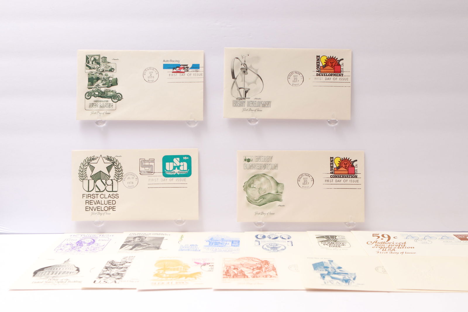 Collection of U.S. First Day Covers – Postal Rates, Energy, Conservation, and Commemoratives (1 of 5)