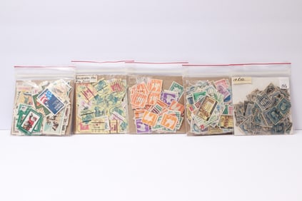 Mystery Lot of Canceled U.S. Stamps – Predominantly 1¢ Issues