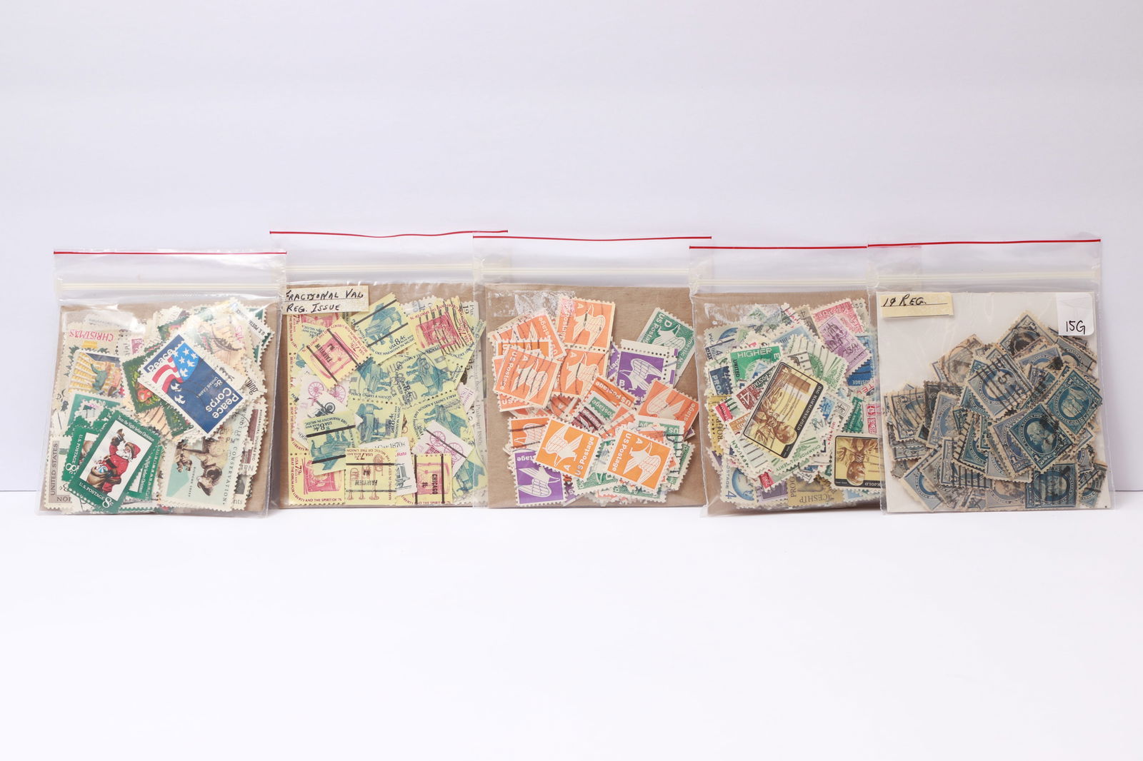 Mystery Lot of Canceled U.S. Stamps – Predominantly 1¢ Issues (1 of 3)