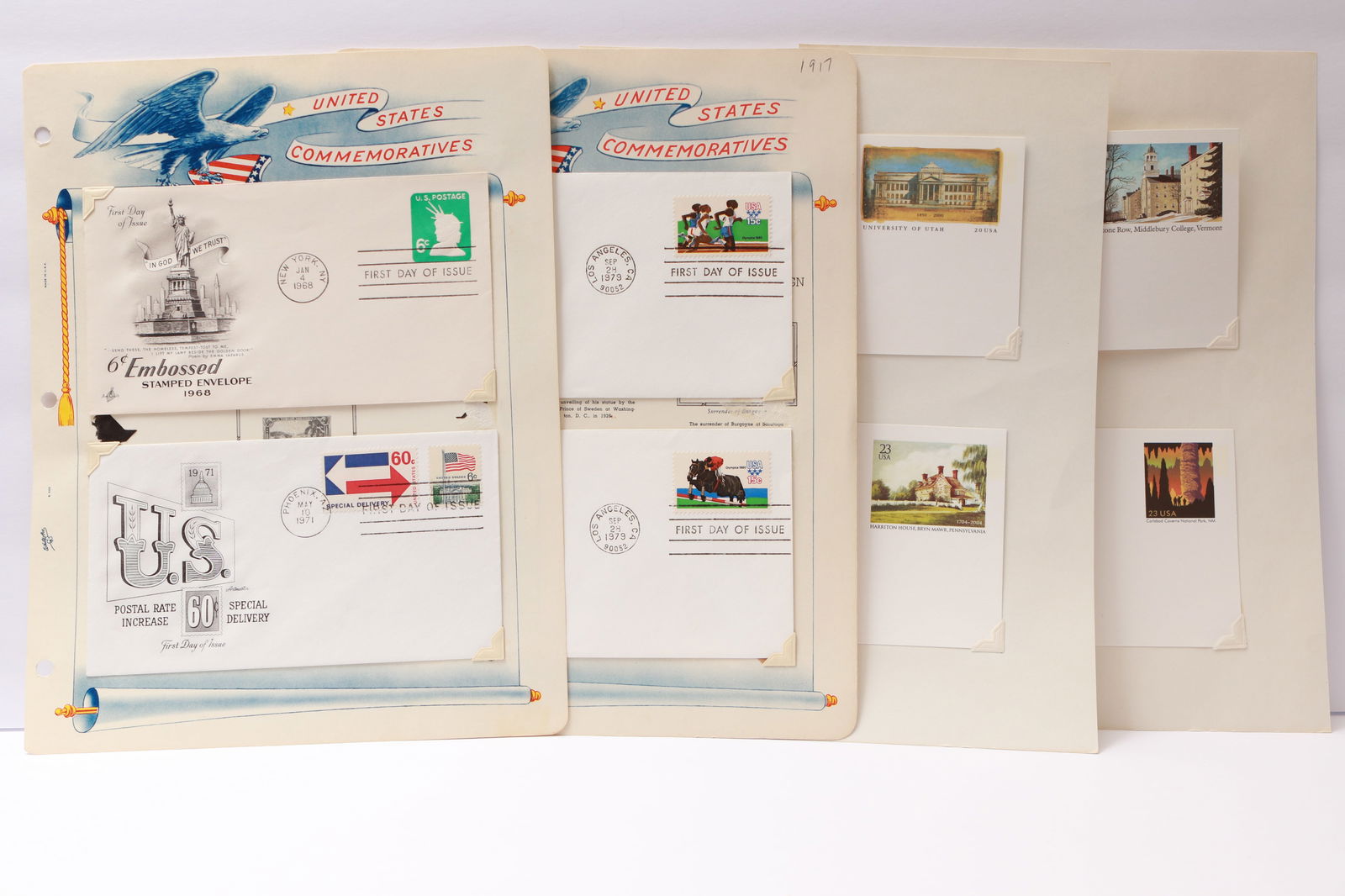 U.S. Commemorative and Olympic First Day Covers (1968–1979) (1 of 16)