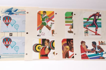 Olympic Games First Day Covers (1979–1984), Part 1
