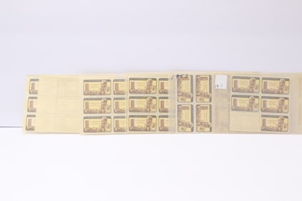 1940 U.S. 3¢ Booker T. Washington Commemorative Blocks