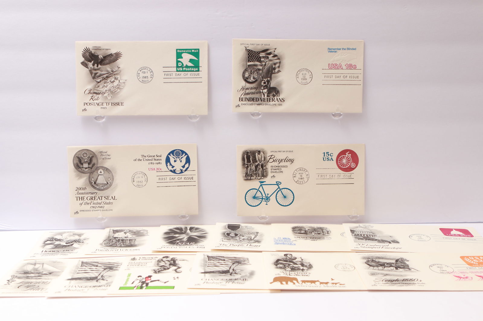Assorted U.S. Postal Stationery and First Day Covers (1980s–1990s) (1 of 5)