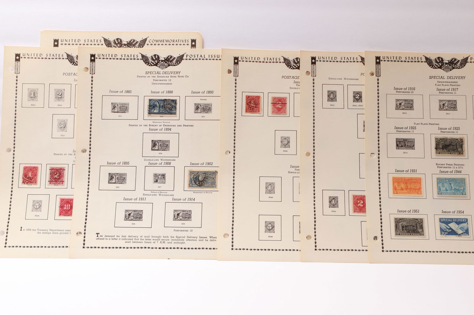 Early 20th Century U.S. Definitives & Commemoratives (1 of 8)