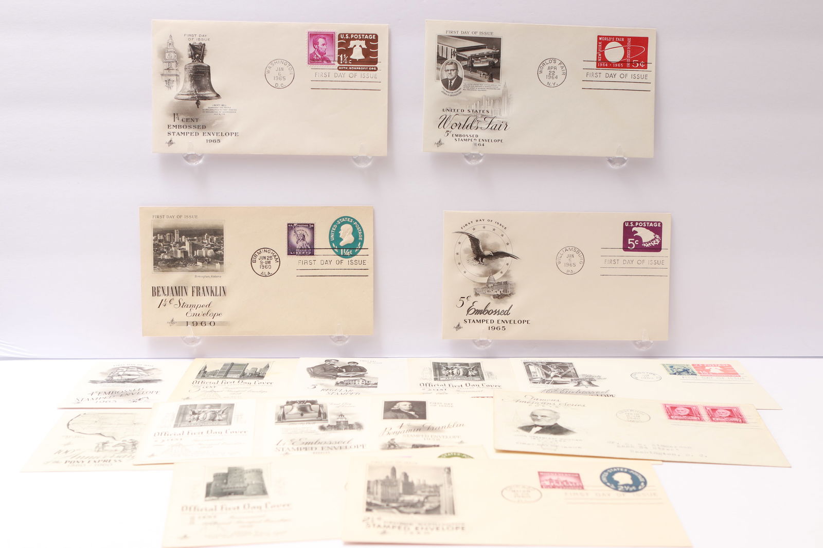 U.S. First Day Covers – Embossed and Stamped Envelopes (1930s–1950s) (1 of 5)