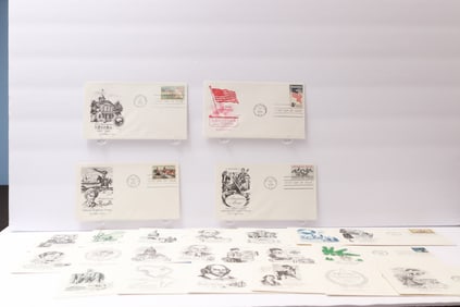 U.S. First Day Covers – Commemoratives and Personalities (1940s–1960s)