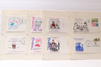Collection of U.S. Bicentennial and Philatelic Exhibition Covers, 1970s