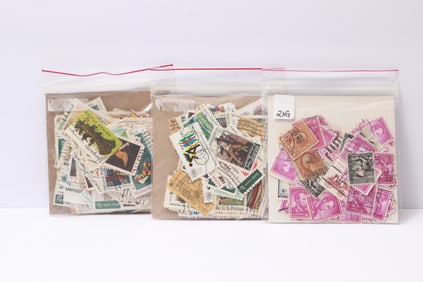 Mystery Lot of Canceled U.S. Stamps – Predominantly 1¢ Issues