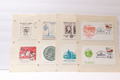 Group of U.S. Philatelic Exhibition and Event Covers, 1960s–1970s